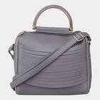 Women Plain Grey Sling Bag, , small image number null