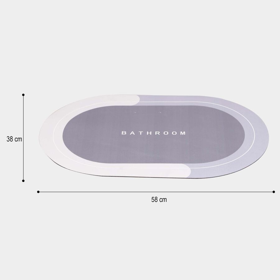 Absorbent Polyester Bath Mat, , large image number null