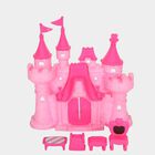 Kid's Light Pink Plastic Doll House, , small