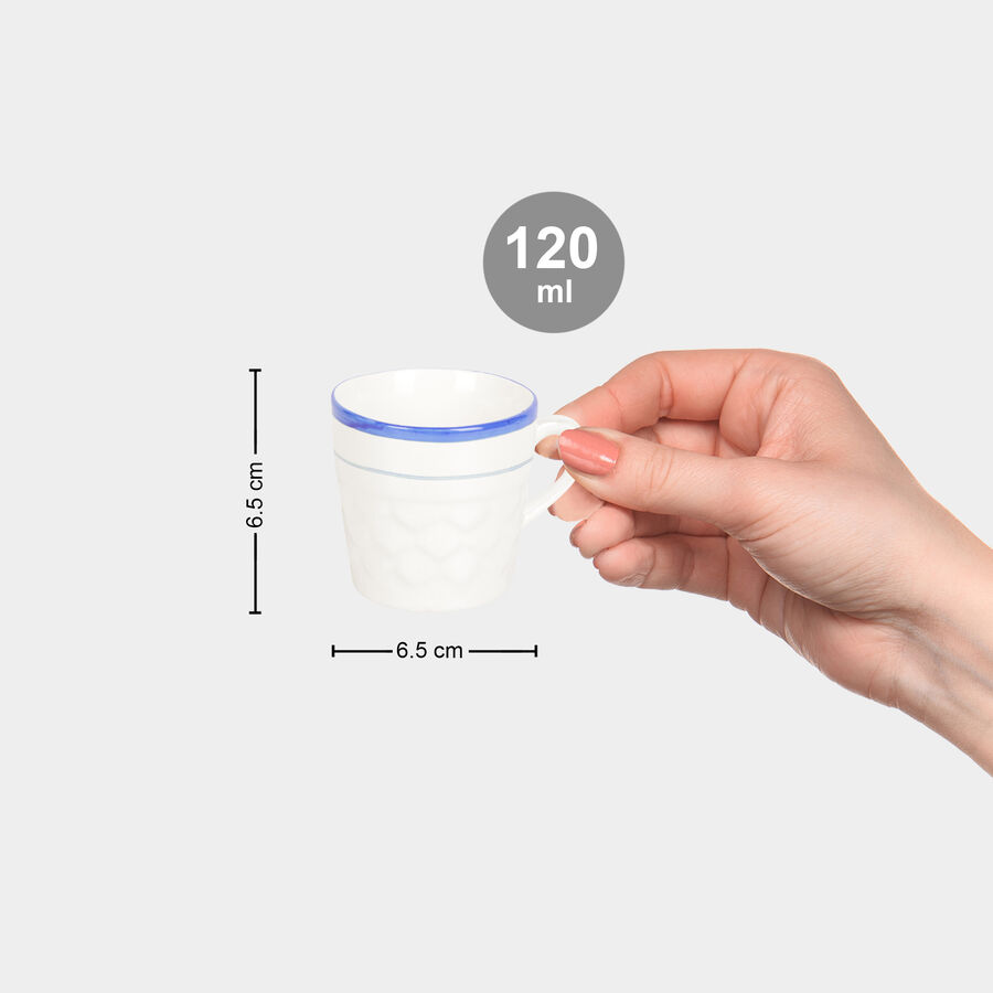 120 ml Stoneware Cup, Set of 6, , large image number null