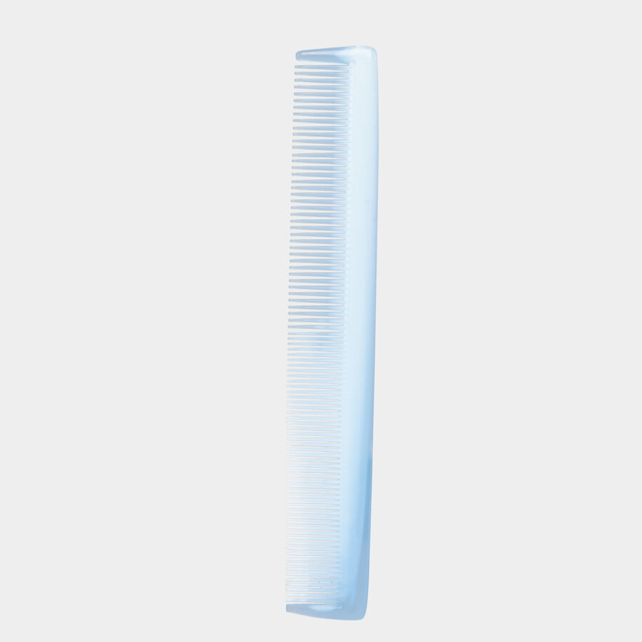Plastic Hair Comb, Set of 6 - Colour/Design May Vary, , large image number null