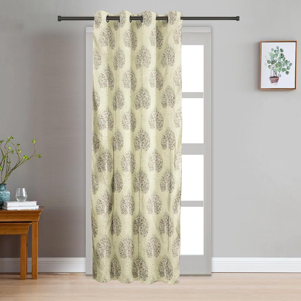 Home Beautiful                         7ft. Green Microfiber Door Curtain