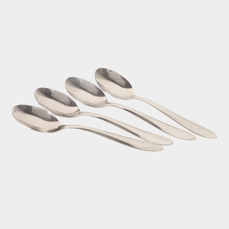 4 Pcs Stainless Steel Serving Bowl with Spoons, , large image number null
