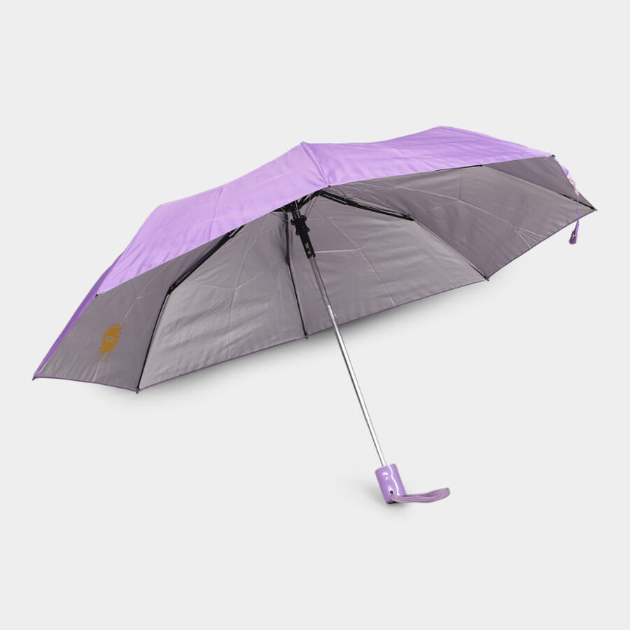 Purple Waterproof Cloth Umbrella, , large image number null