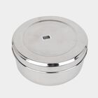 Stainless Steel Round Container (Poori Dabba) - 1000 ml, , small image number null