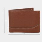 Men's Tan Polyurethane Wallet, , small image number null