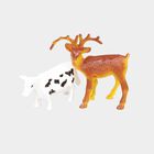 6 Pcs. of Plastic PVC Wild Animals , , small image number null