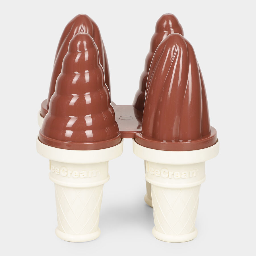 Plastic 4 Moulds Kulfi Maker, , large image number null