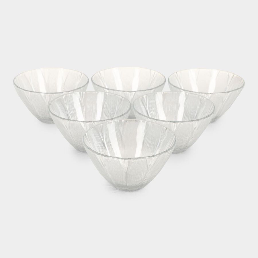 250 ml Glass Bowl, Set of 6, , large image number null