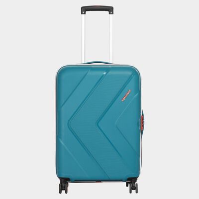 4-Wheel Blue Hard Case Trolley