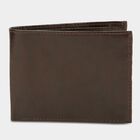 Men PU Brown Wallet, , small image number null