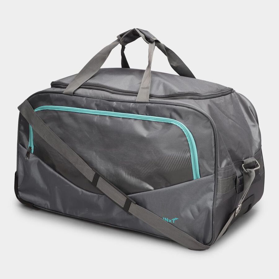  Light Grey Polyester Duffle Trolley, , large image number null