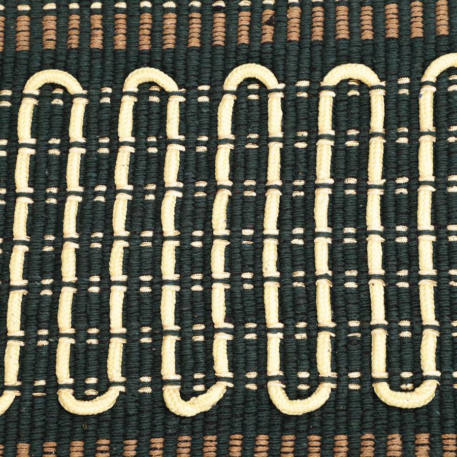 Green Polyester Door Mat, , large