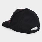 Kid's Black Fabric Cap, , small
