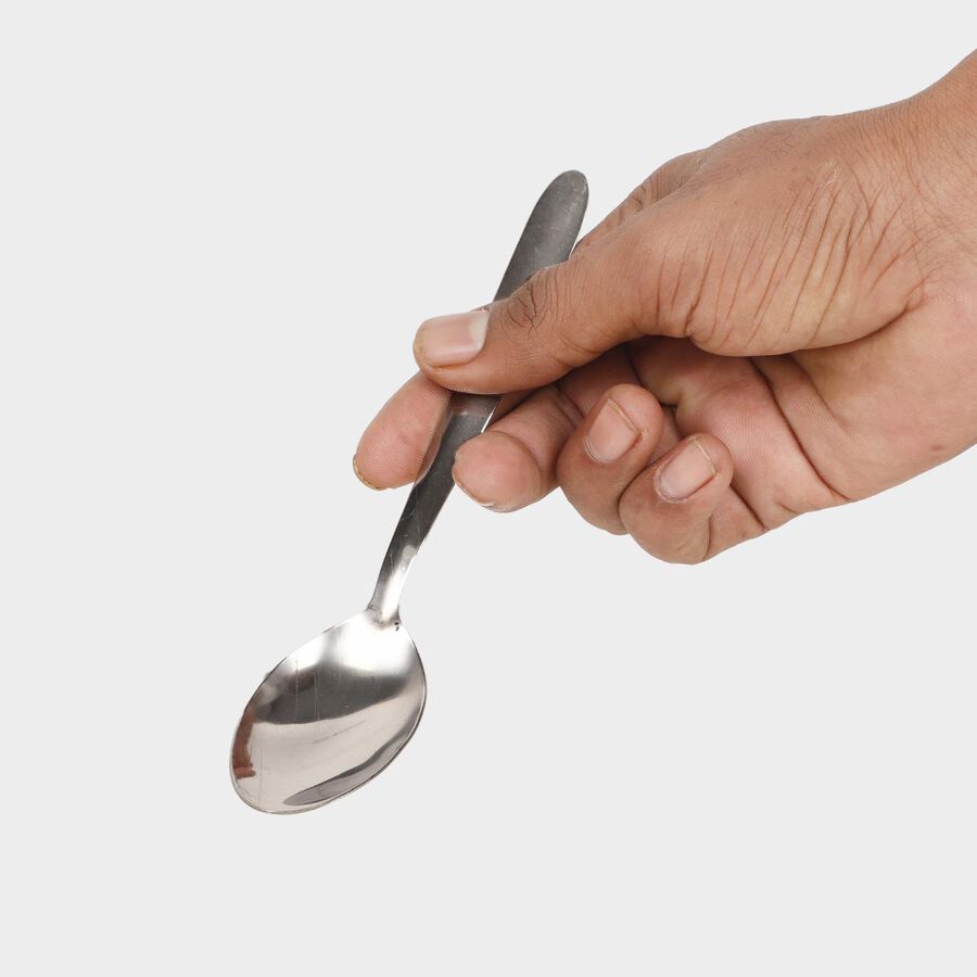 Steel Baby Spoon, Set of 4, , large image number null