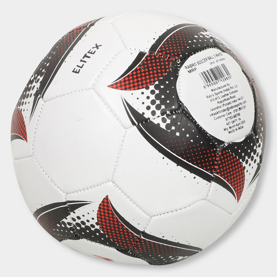 Kid's White Pu Football, , large image number null