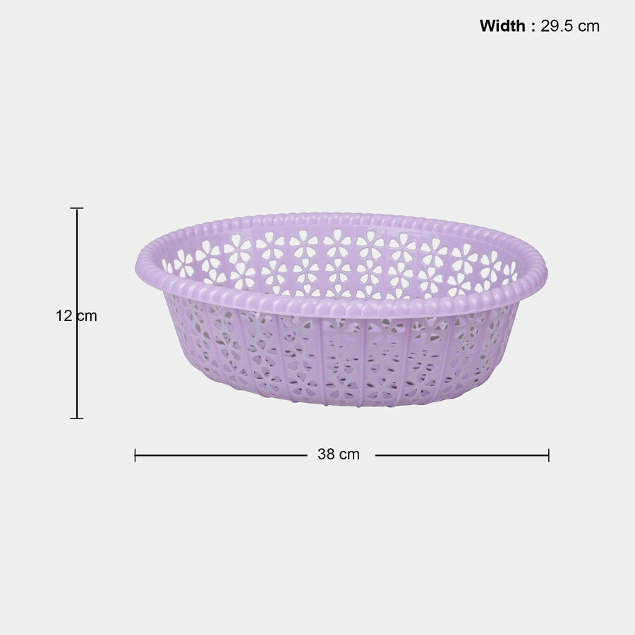 Polyurethanerple Plastic Basket, , large image number null