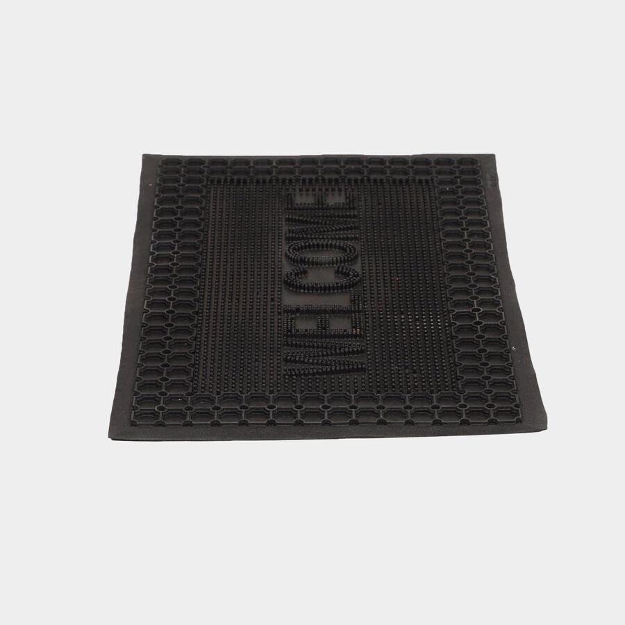 Anti-Skid Black Rubber Door Mat, , large image number null