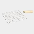 Stainless Steel Wire Roaster With Wooden Handle, , small image number null
