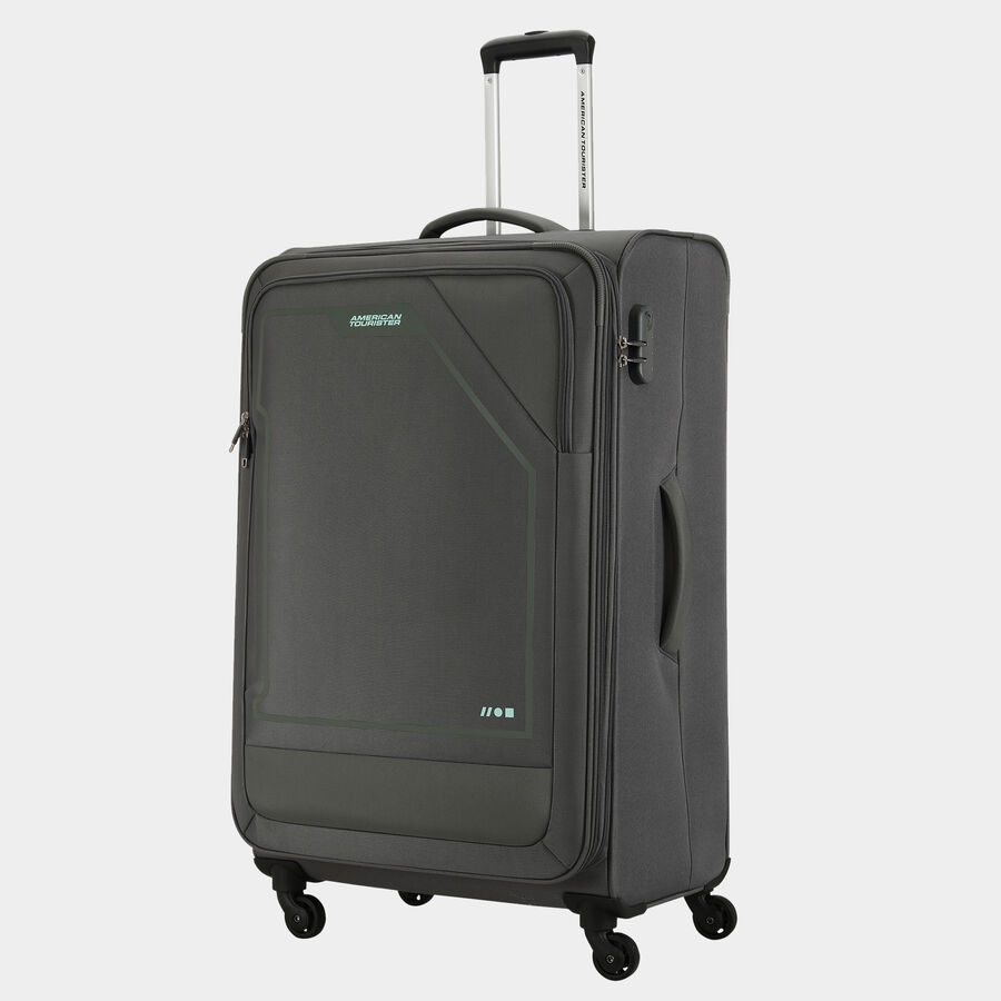 4-Wheel Polyester Soft Case Trolley, Small, , large image number null