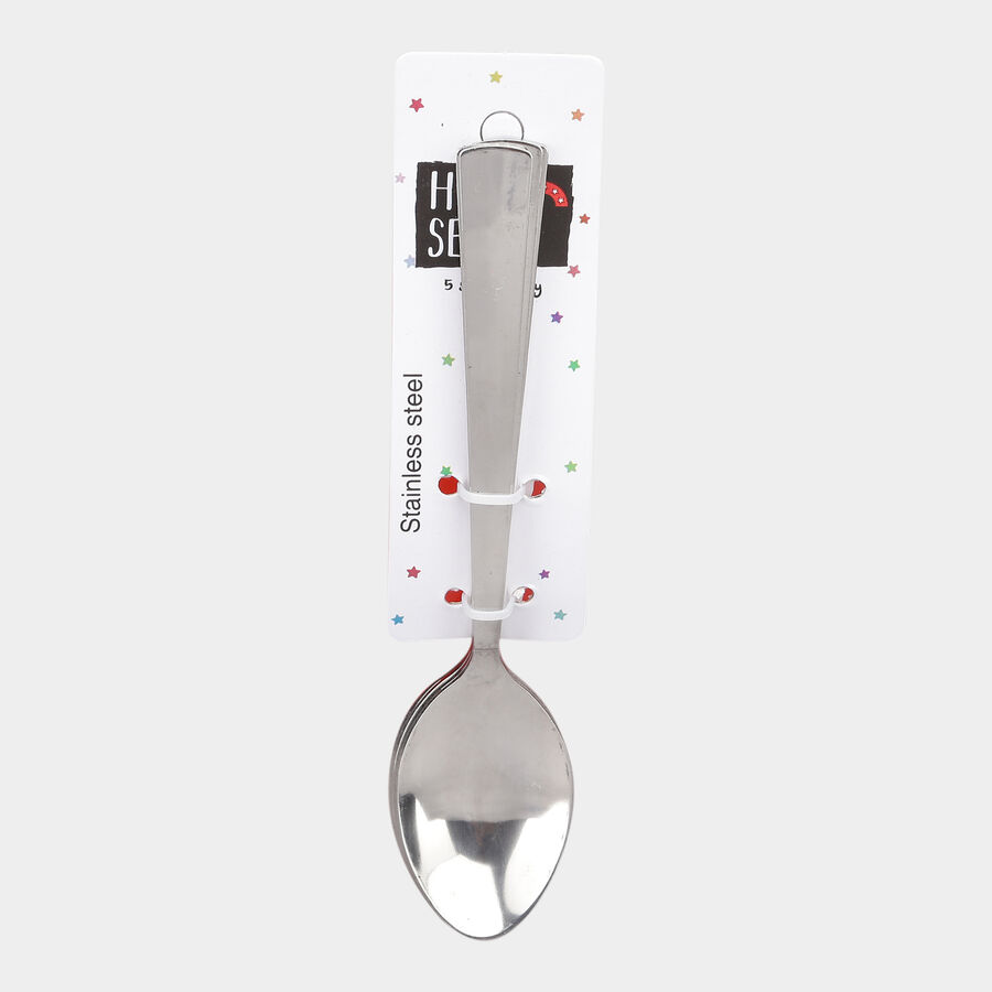 Stainless Steel Baby Spoon - 4 Pcs., , large image number null