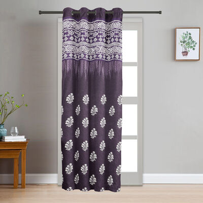 Wine 7ft. Curtain