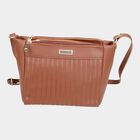 Women's Polyurethane Envelope/Zipper Sling Bag, , small image number null