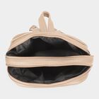 Women's Beige Pu Backpack , , small image number null