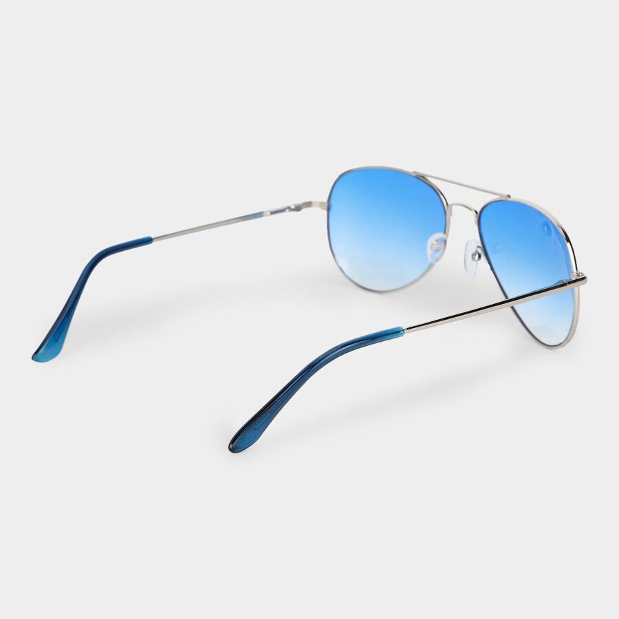 Men's Brown Plastic Sunglass , , large