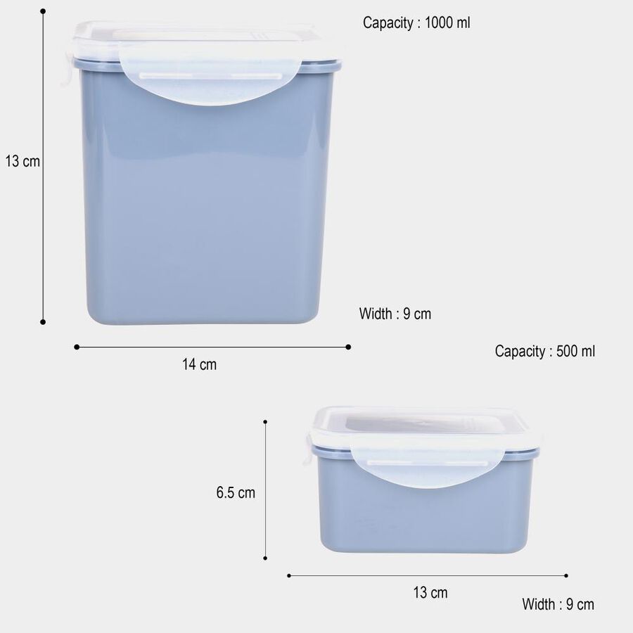 Plastic Container Set of 2, , large image number null