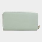 Women's Polyurethane Zipper Clutch Bag, , small image number null