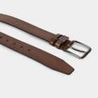 Brown PU Casual Belt, , small