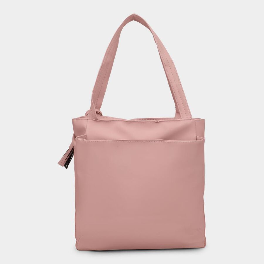 Women's Pink Pu Bag, , large image number null