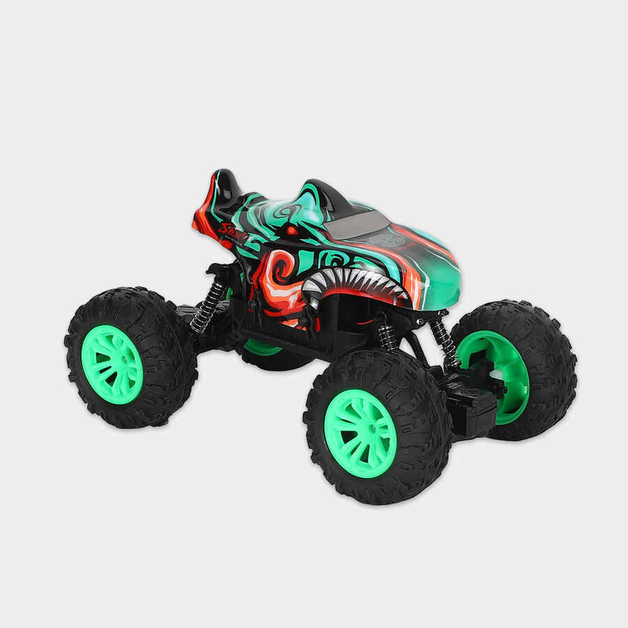 Kid's Remote Control Shark Monster Truck Off-Road Crawler Toy, , large