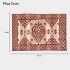 Maroon Cotton Pillow Cover, , small