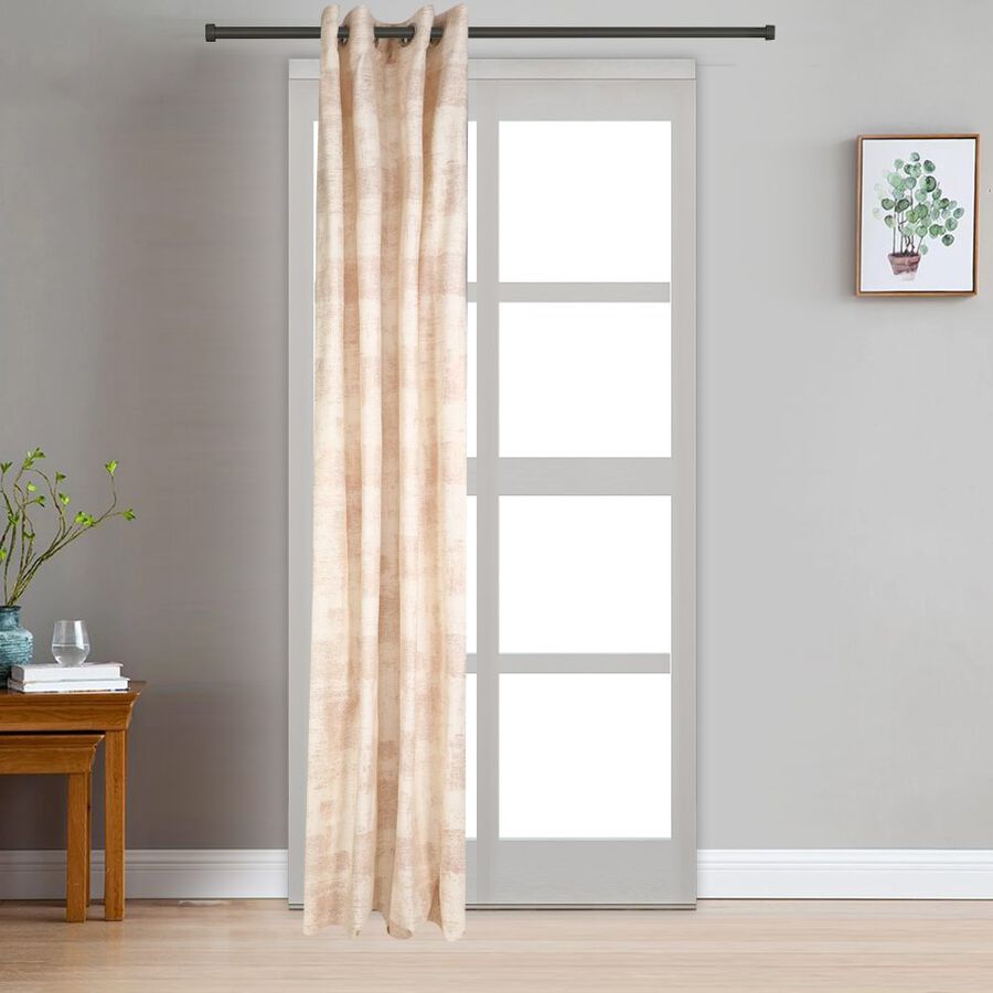 9ft. Cream Polyester Curtain, , large