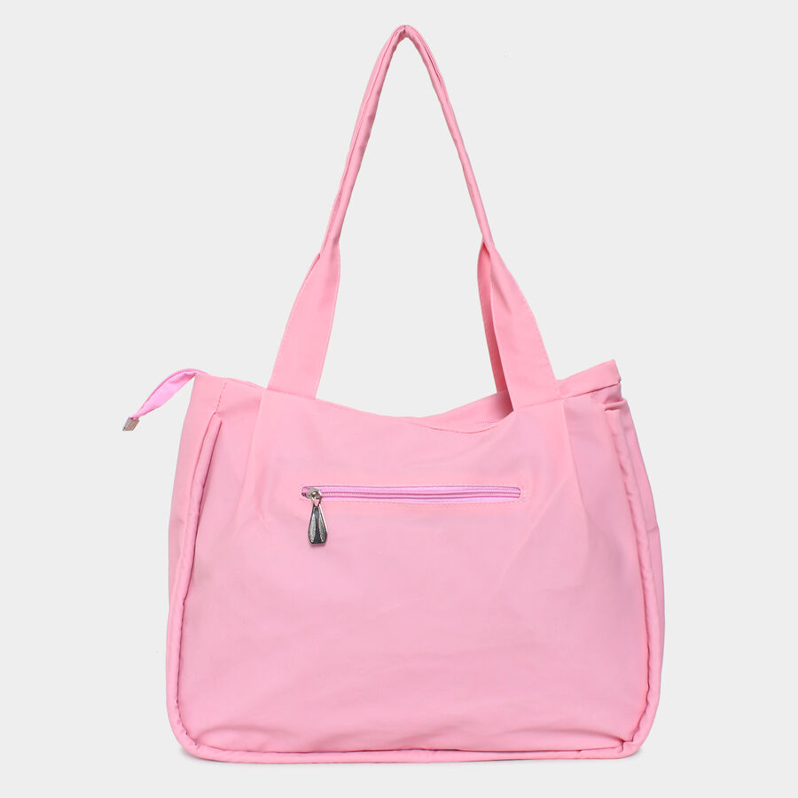 Women Printed Pink Hobo Bag, , large image number null