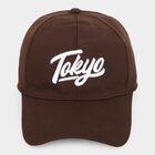Brown Men's Cotton Cap, , small image number null