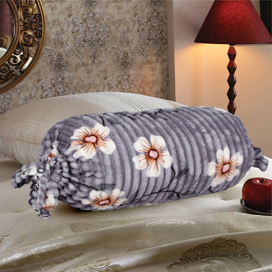 Grey Polyester Bolster, , large image number null