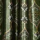 7ft. Dark Green Microfiber Door Curtain, , small image number null