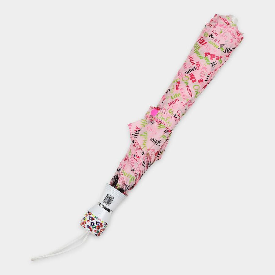 Brink Pink Polyester Ladies Umbrella, , large