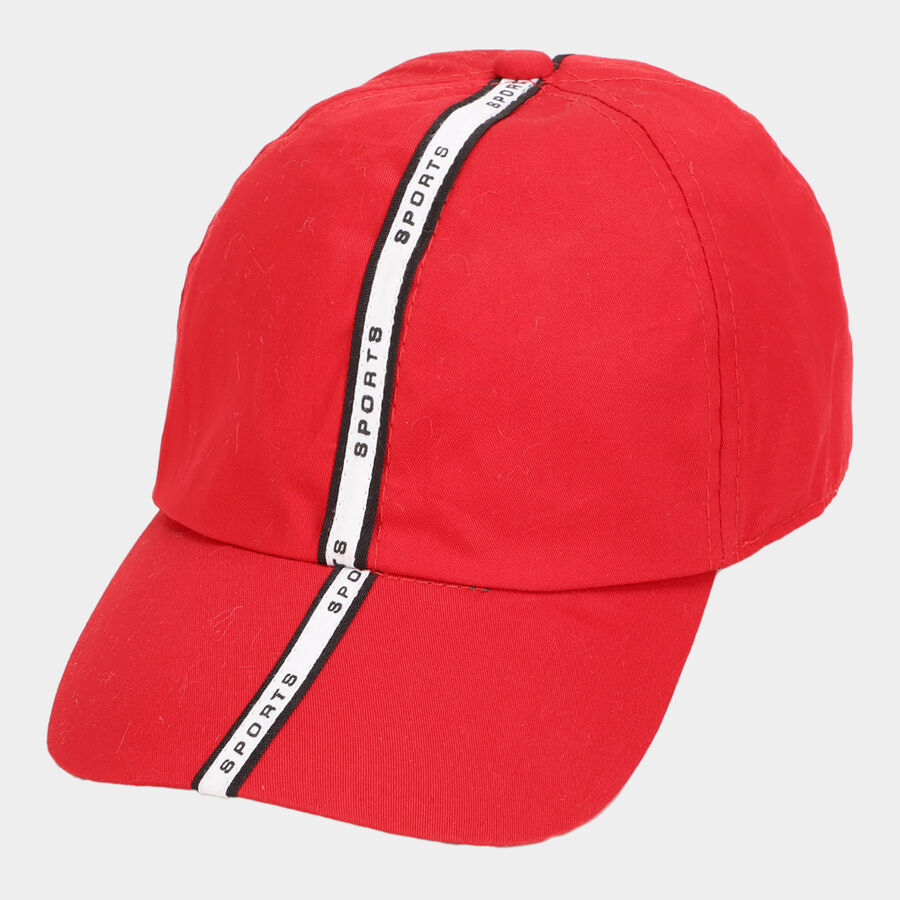Kids' Red Canvas Cap, , large image number null