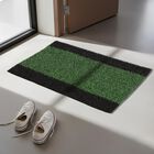 Anti-Skid Green Polypropylene Door Mat, , small