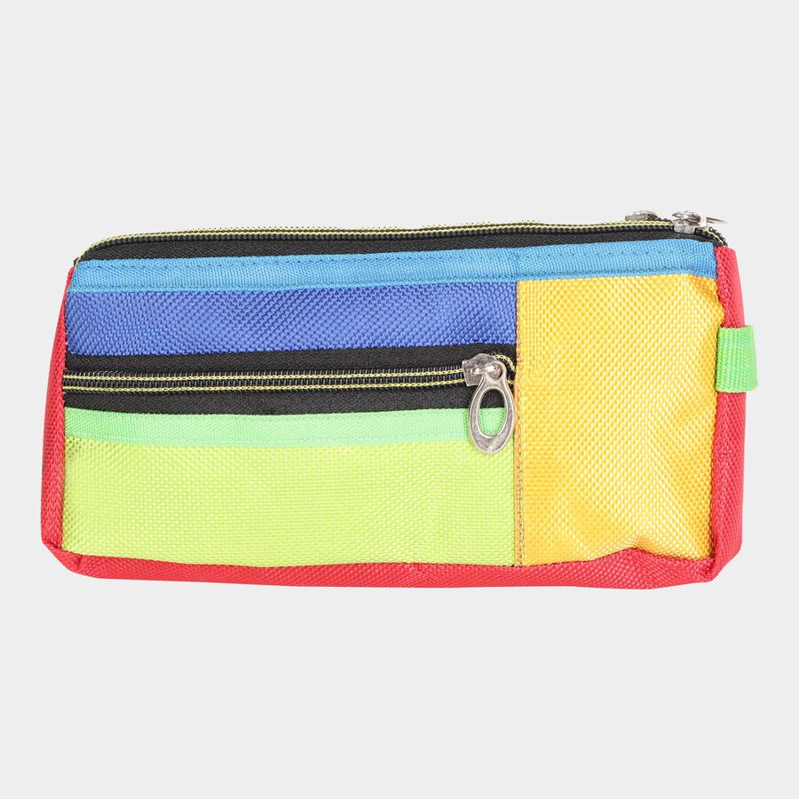 Fabric, Pencil Pouch, 18 cm X 12 cm X 3 cm, 3+ Years - Colour/Design