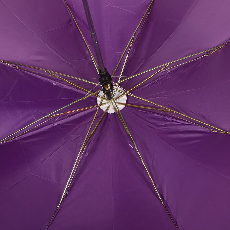 Purple Nylon/Polyester Umbrella, , large image number null