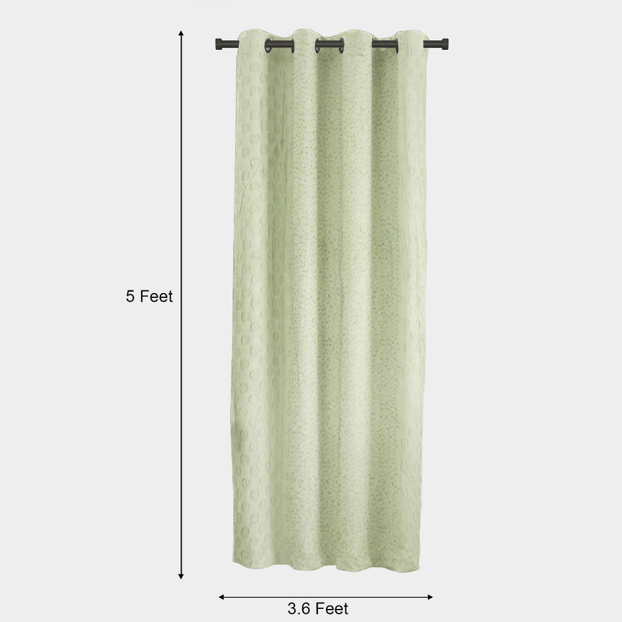 5ft. Green Polyester Curtain, , large