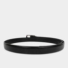 Women's Black Polyurethane Belt, , small image number null