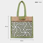 Jute Jute Lunch Bag, Light Green, , small image number null