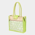 Jute Jute Lunch Bag, Light Green, , small image number null