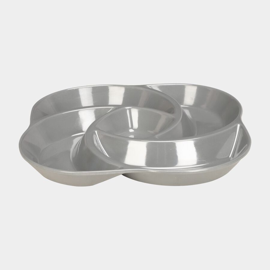 Melamine Snack Plate, , large